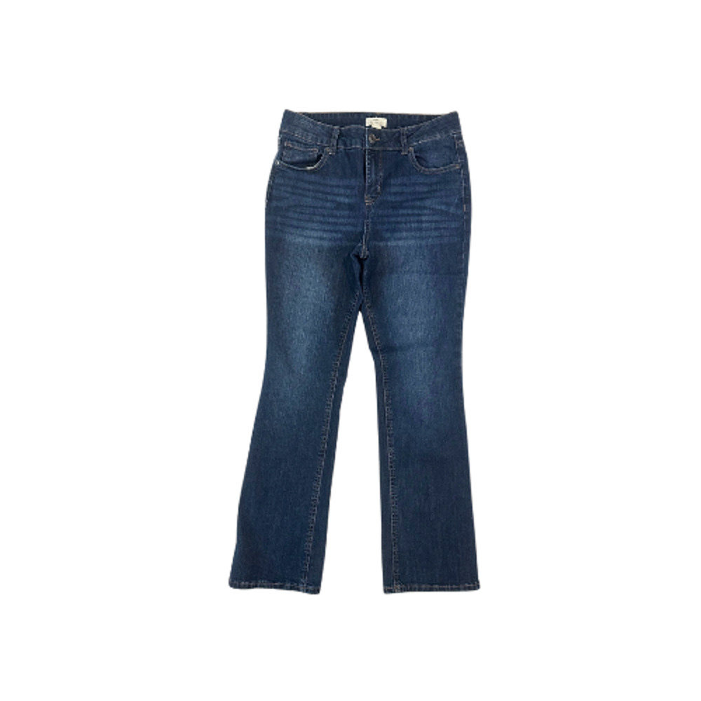 Maurices M Jeans Classic Slim Boot Women’s 10 Mid-Rise Dark Wash Blue Denim